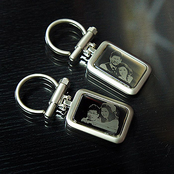 霧砂四方鑰匙圈組